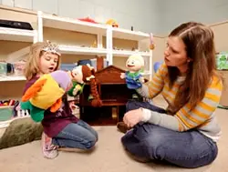 Kara Holt Play Therapy 41111 | Sachs Center | Autism ADHD Testing and Treatment