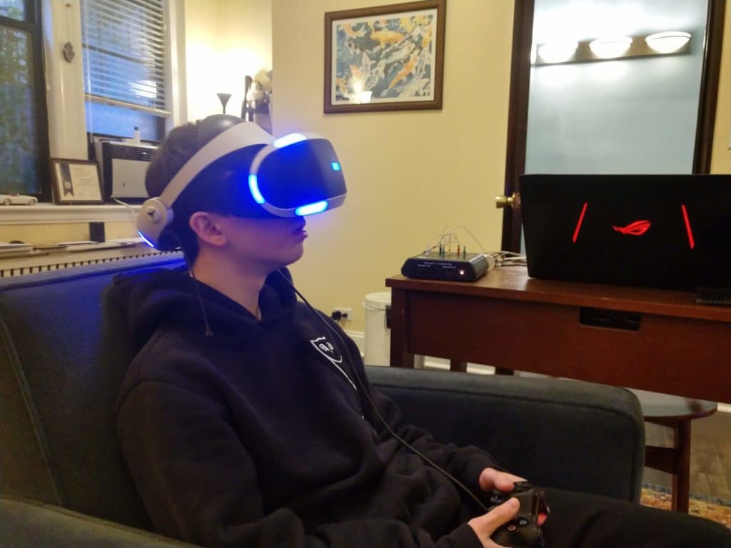 VR therapy for anxiety New York